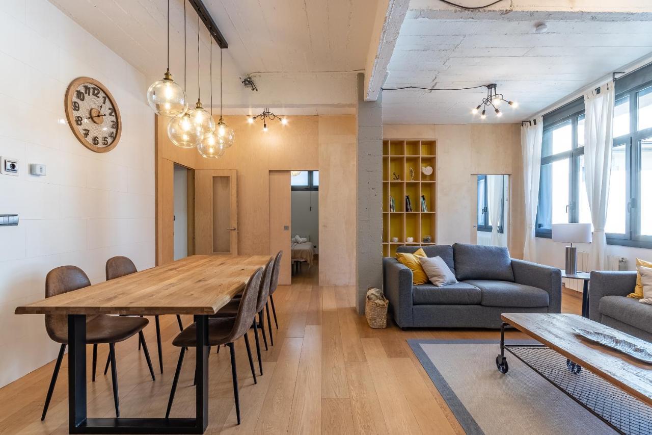 New! Lovely 3-Bedroom Loft In Bilbao Bagian luar foto
